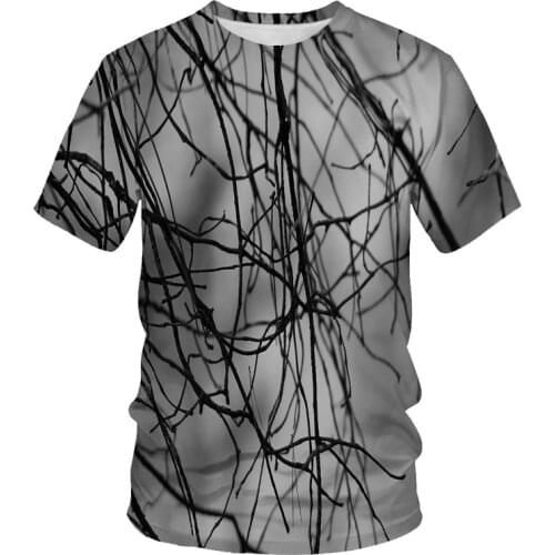 Summer fashion ladies and mens T-shirts 3D starry sky print casual T-shirts fantasy clothing Asian size S-6XLT shirts