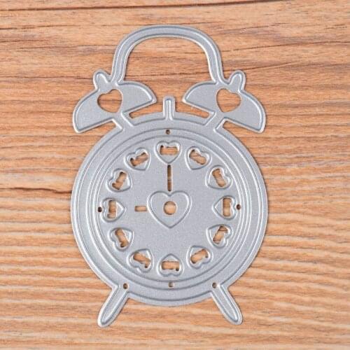 Heart Clock Metal Die cutting Dies For DIY Scrapbooking Photo Album Decorative Embossing Folder Stencil Die Cut
