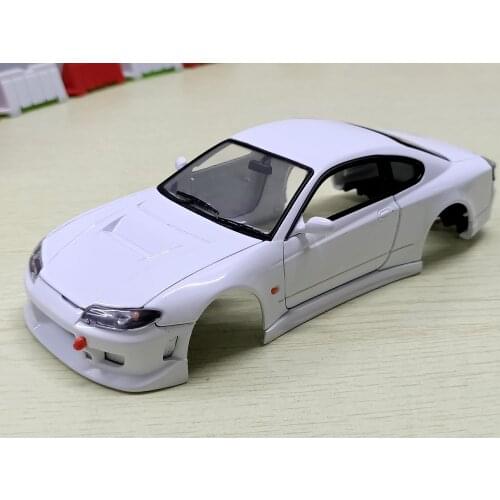 RC Mosquito Car Metal Shell Mini-q Hgd1 Modified Metal Car Shell S15 Metal Car Body 106 Wheelbase