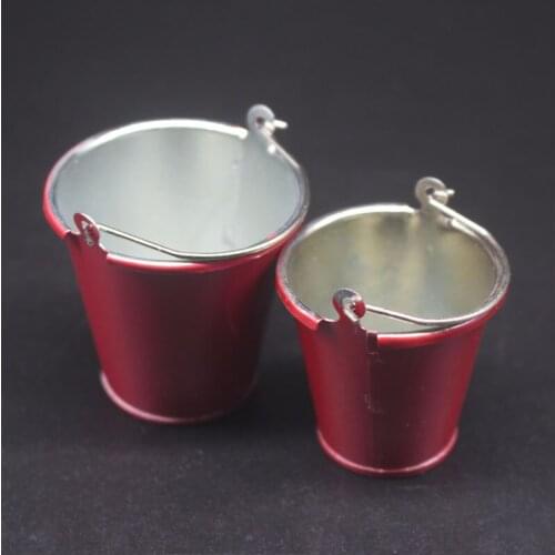 RC climbing car simulation conversion accessories scene D90 ghost SCX10 Wrangler metal iron bucket