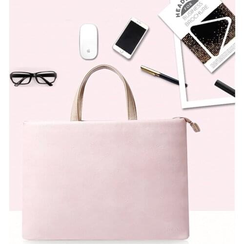 Multifunction Portable Laptop Bag Office File Storage Organizer Business Travel Waterproof Macbook Computer Handbag Accessory