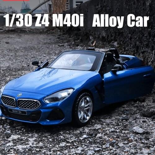 High Simulation 1:32 BMW-Z4 M40i Alloy Car Model Diecasts Metal Vehicles Toy With Pull Back Sound For Kids Gifts Collection