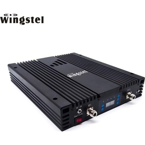 High Power 27dbm Triband CDMA 2g 3g 4g LTE intelligent Radio RF Mobile Phone Signal Booster with Antennas