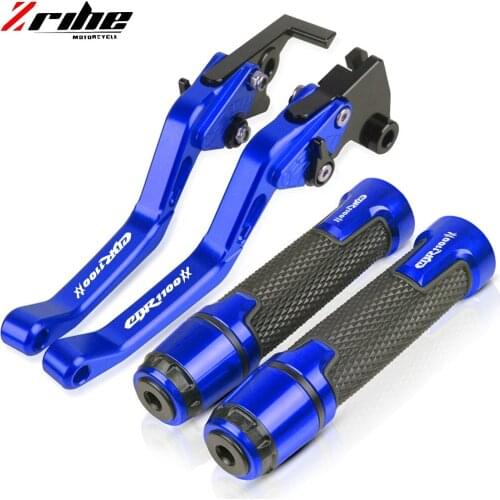 Motorcycle CNC Accessories Adjustable Brake Clutch Lever Handle Hand Grips For Honda CBR 1100XX CBR1100XX Blackbird 1997-2007