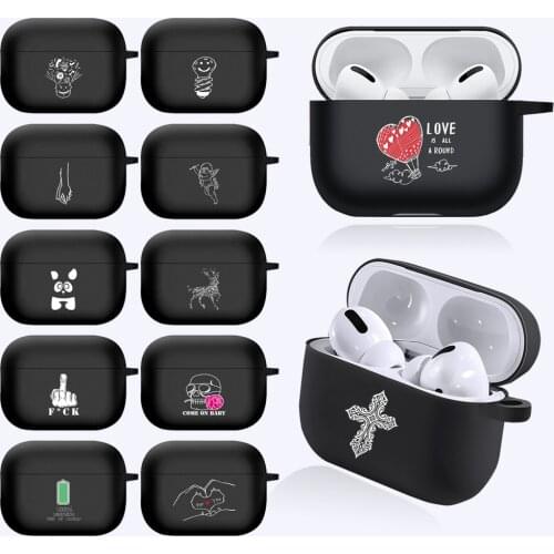 Soft Silicone Case For Airpods Pro Case Wireless Bluetooth Case for airpod 3 2019 Case Cover Air Pods 3 Fundas Capa Coque