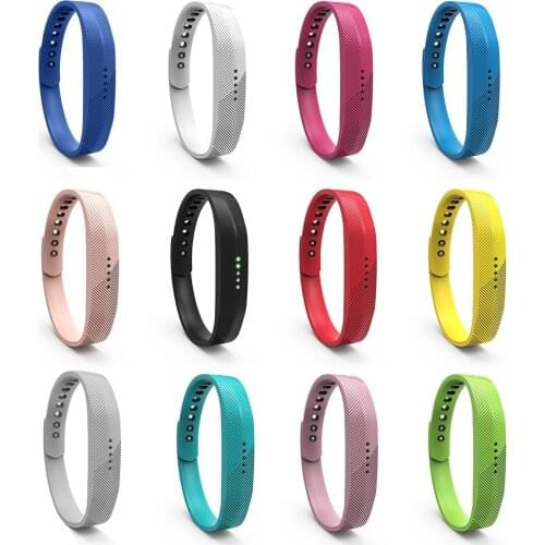 Soft Silicone Strap For Fitbit Flex 2 Fitness Tracker Band Classic Replace Wristband Sport Bracelet Accessories For Fitbit Flex2