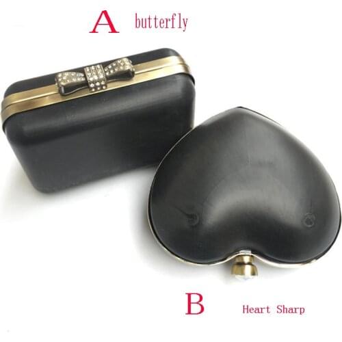 Butterfly or Heart sharp Purse Frame with Covers