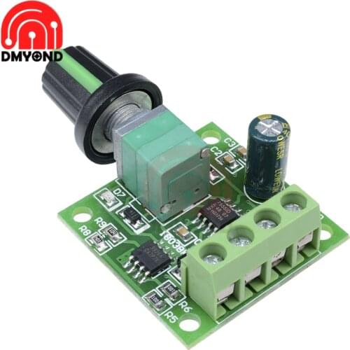 DC 1.8-15V 2A Motor Speed Controller Module Speed Regulator Control Governor Switch 3.3V 5V 9V 12V Speed Control
