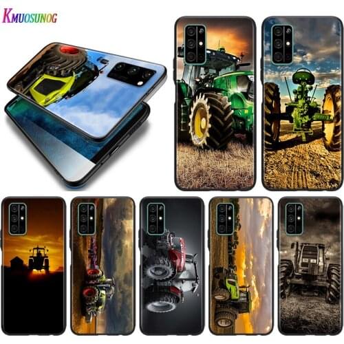 Silicone Cover Farm Vehicle Tractor For Honor 9 9S 9A 9C 9X 9N 9i V9 10 10i 10X X10 Lite Pro Shockproof Phone Case