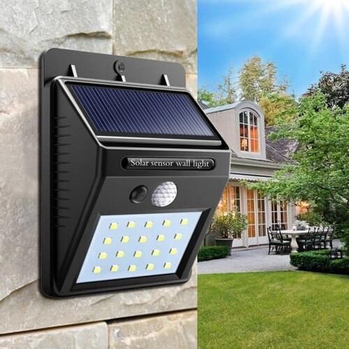 Solar Solar Charger Can Be 20 led Garden Lamp garden and door lighting led day and night with sensor