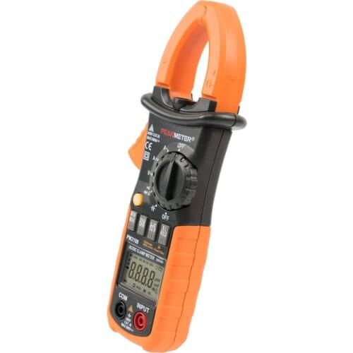 6600 counts display true RMS digital DC/AC clamp meter PM2108 with auto and manual range