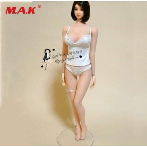 1/6 scale Female White Lace Underpants Set Model Accessory fit 12 '' figure body