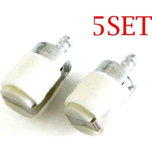 5 Pair Gas Fuel Filter Pick Up Body To Fit HUSQVARNA JONSERED Chainsaw Parts