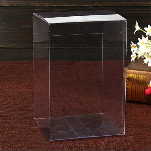 50pcs clear plastic pvc box 10*15*15cm packing boxes for gifts/chocolate/candy/cosmetic/crafts square transparent pvc Box