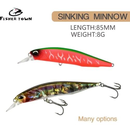 8.6g 7.7cm Japan Fishing Lure Wobbler Catfish Carp Deep Diving Jerkbait Crankbaits Fishing Hard Bait Minnow Pesca Crankbait