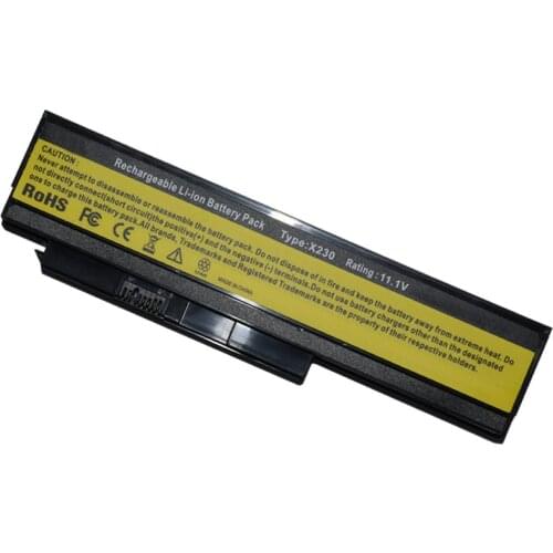 5200mAh for IBM LENOVO Laptop battery for ThinkPad X230 X230i X220 X220i X220s 0A36281 0A36282 0A36283 42T4861 42T4862 42T4863