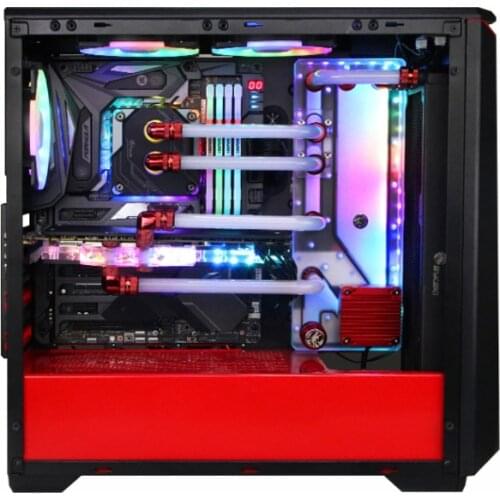 BYKSKI Acrylic Distro Compatible Plate Phanteks 416 Computer Case, Cooling Water Tank, Reservoir, RGV-PHA-416-P cooler