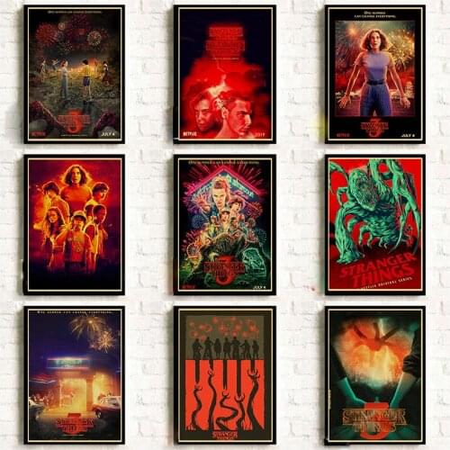 Diamond Painting 5D DIY Diamond Mosaic Picture of Rhinestones Stranger Things 3 Cross Stitch Kits Diamond Embroidery Home Decor
