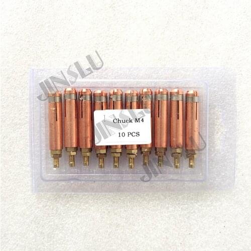 Free shipping Chuck M4 Consumables for Stud Welding Gun 10PCS
