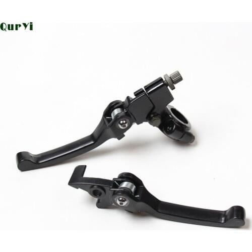 CRF KLX BSE KAYO Etc Pit Dirt Bikes Parts Most Aluminum Alloy Folding Clutch Brake Lever Set Free Shipping