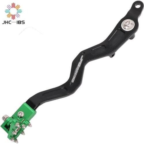 Motorcycle CNC Aluminum Rear Foot Brake Pedal Lever For Kawasaki KLX300R 2020 KLX250 D-TRACKER 2001-2020 KLX 250 300R