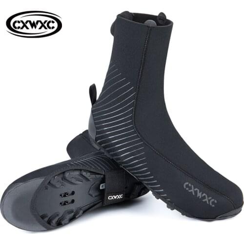 Bicycle Overshoes Mtb Road Rain Winter Shoe Cover Cycling Boot Covers Neoprene Water-Resistant Bike Shoe Toe Full Booties Cover