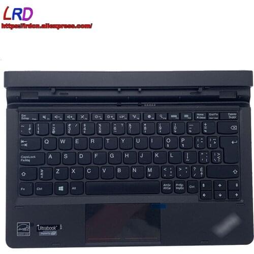 New CFB Canadian French Dock Keyboard for Lenovo Thinkpad Helix 2nd Gen 20CG 20CH Ultrabook 00JT788 4X30G93889 SM10F58188