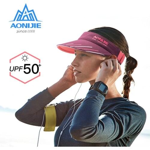 2020 new Running Empty Top Hat Sport Marathon Visor Cap Ultralight Quick Dry Camping Hiking Anti UV Caps