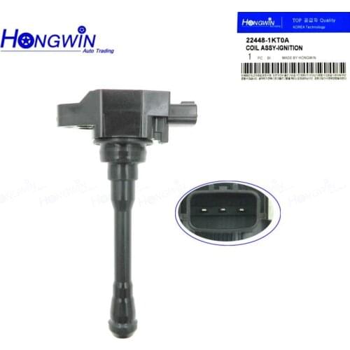 Genuine No.:224481KT0A Ignition Coil Fits Infiniti Fx50 Nissan Juke Micra IV Note Qashqai X-Trail Renault Koleos 1.2L 1.6L 2.0L