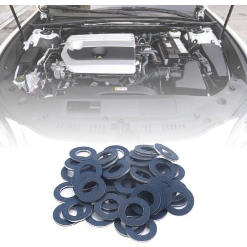 30Pcs Oil Drain Plug Gaskets Washers Modified Parts 9043012031 9008043030 9008043037 for Toyota