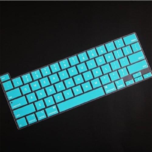 Silicone Skin for New MacBook Pro 13 2020 Model: A2141 A2289 A2251 & MacBook Pro 16 inch 2019 laptop Keyboard Cover Protector