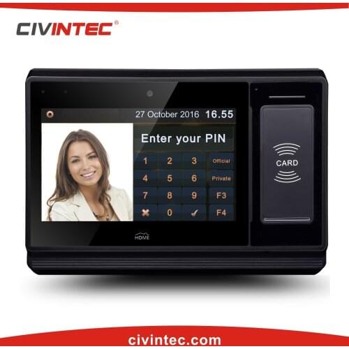 MIFARE fingerprint staff time recording system Publishing monthly reports indicating attendance leave absence overtime