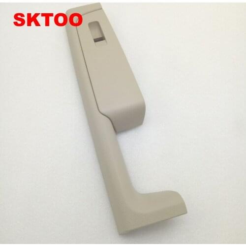 SKTOO For Skoda Superb door handle, front right door armrest box, passenger side inner handle frame, the lifter switch box Beige
