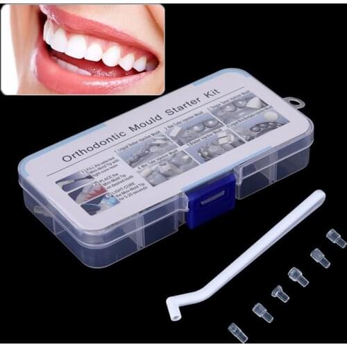 Dental Mini Orthodontic Bracket Tube Wire Bite Turbo Injection Mould Kit
