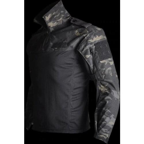 Mege Tactical Military Equipment Combat Shirt Camouflage Multicam Black Men Women Tactical Shirt Airsoft CS Go Clothing Typhon