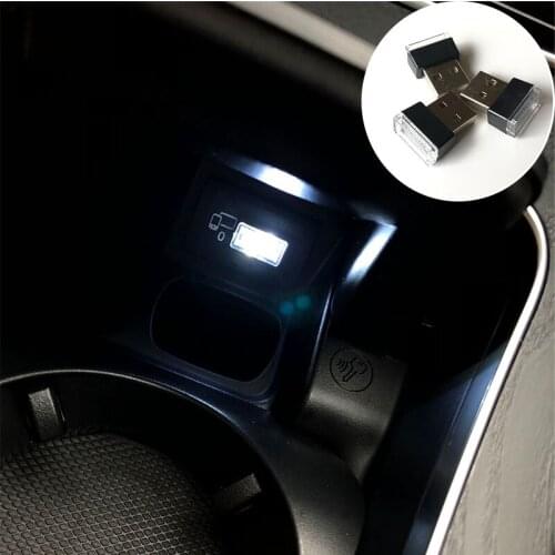 1Pc Car USB Atmosphere Lamp for Honda CRV Accord Odeysey Crosstour Jazz City Civic JADE Crider Spirior S660