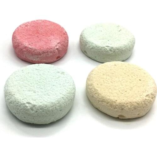 2 pcs Small Pet Round Minerals Molar Stone shaped Parrot Molar Stone Chew Toys for Chinchilla Hamster Guinea Pigs toys Supplies