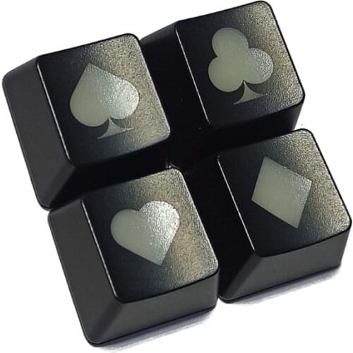 4Pcs Shine Through Keycaps ABS Backlit Etched Shine-Through Light Mechanical Keyboard Keycap Arrowkey Functions Oem Profile