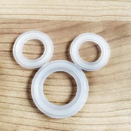 5 PCS Fit 76mm Pipe OD 3" Tri Clamp Sanitary Silicon Sealing Gasket Strip Homebrew For Diopter Ferule Fitting