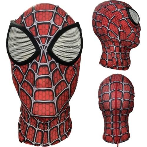Anime cosplay 3D Spider Homecoming Masks Infinity War Iron Spider 2020 Spider Headgear Cosplay Costumes Peter Parker Mask
