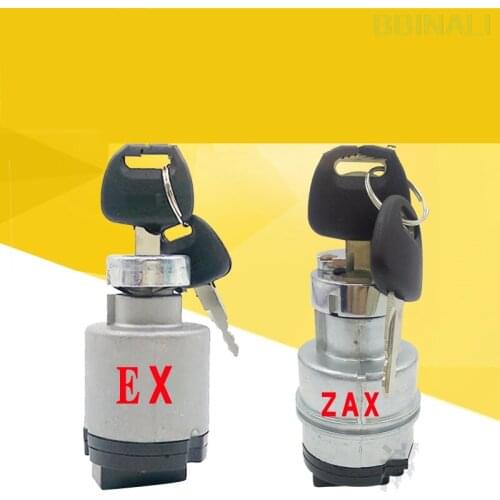 For HITACHI ZX EX120/200/240-1-2-3 Direct injection Electricity injection excavator ignition switch electric door lock starte