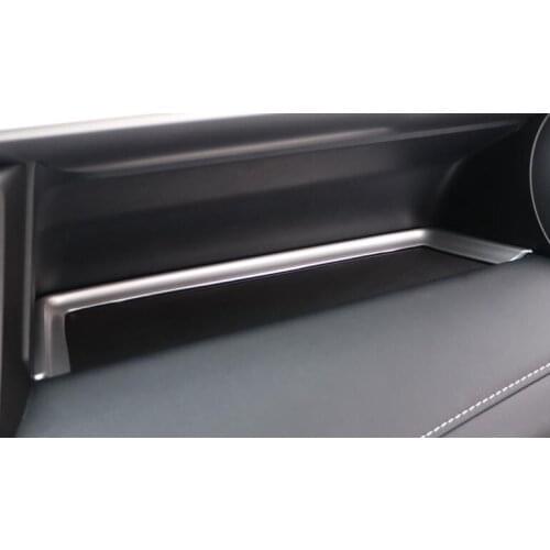 For Toyota RAV4 RAV 4 2016 2017 2018 Interior Accessories ABS Matte Storage Box Panel Central Container Control Case Cover Trim