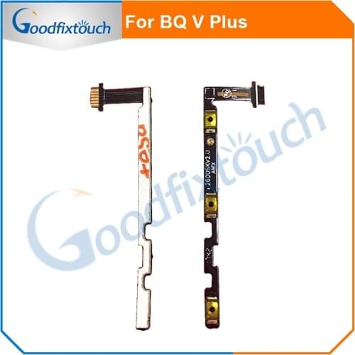 Volume & power Flex cable For BQ Aquaris V Plus VPlus power switch on off button & Volume up/down sidekey flex cable