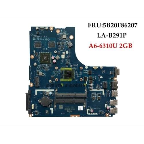 Wholesale ZAWBB LA-B291P For Lenovo B50-45 Laptop Motherboard FRU:5B20F86192 E1-6010 DDR3 100% Fully Tested&High quality