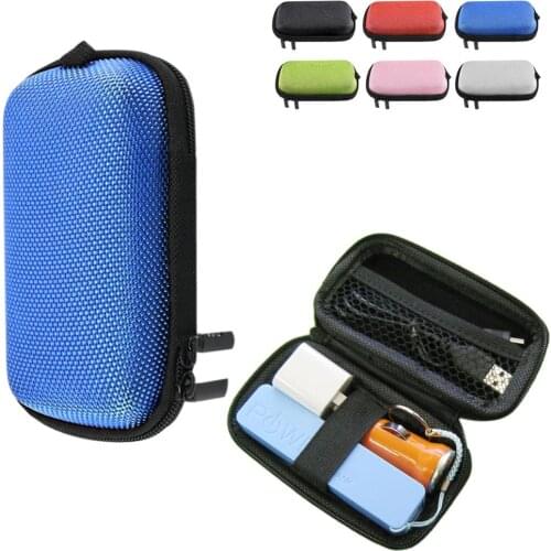 Multifunction design 6 colors EVA receive package cell phone headset Bluetooth headset cable receive storage bag