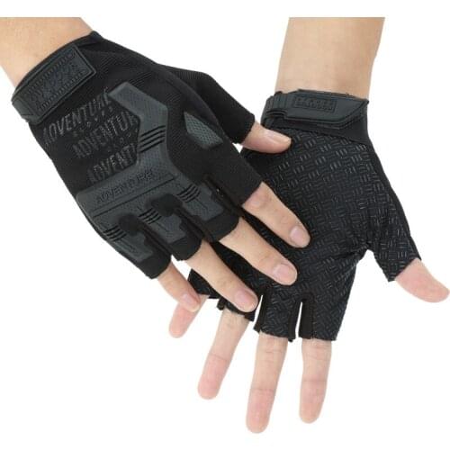 Outdoor Half Finger Tactical Fingerless Gloves Military Army Shooting Hiking Hunting Climbing Cycling Gym Riding Airsoft Gloves
