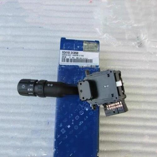 Genuine Headlight Switch Turn Signal Light Switch Lever for hyundai Tiburon Coupe 2002-2008 OEM 93410 2C050