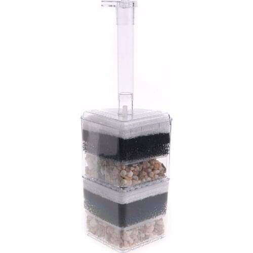 Useful Air Driven Biochemical Corner Filter Sponge Fry Shrimp Fish tank Aquarium Aquario Accessory