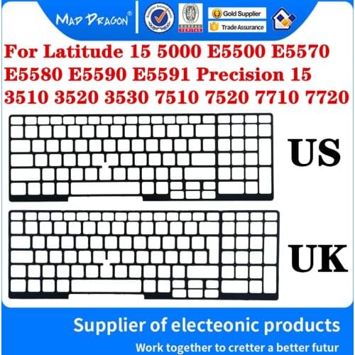 US UK Keyboard border Bezel For Dell Latitude 15 5000 E5500 E5570 E5580 E5590 E5591 Precision 3510 3520 3530 7510 7520 7710 7720