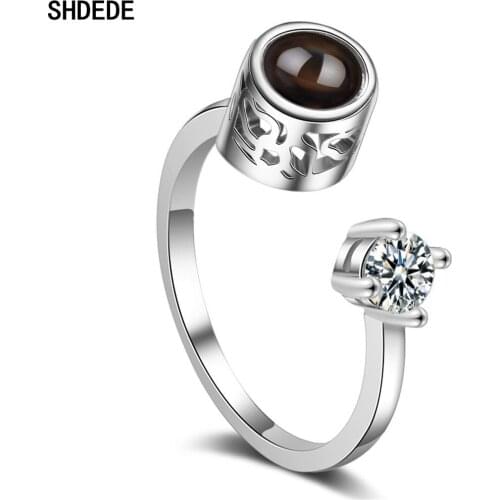 Кольца с кристаллами SHDEDE China At AliExpress